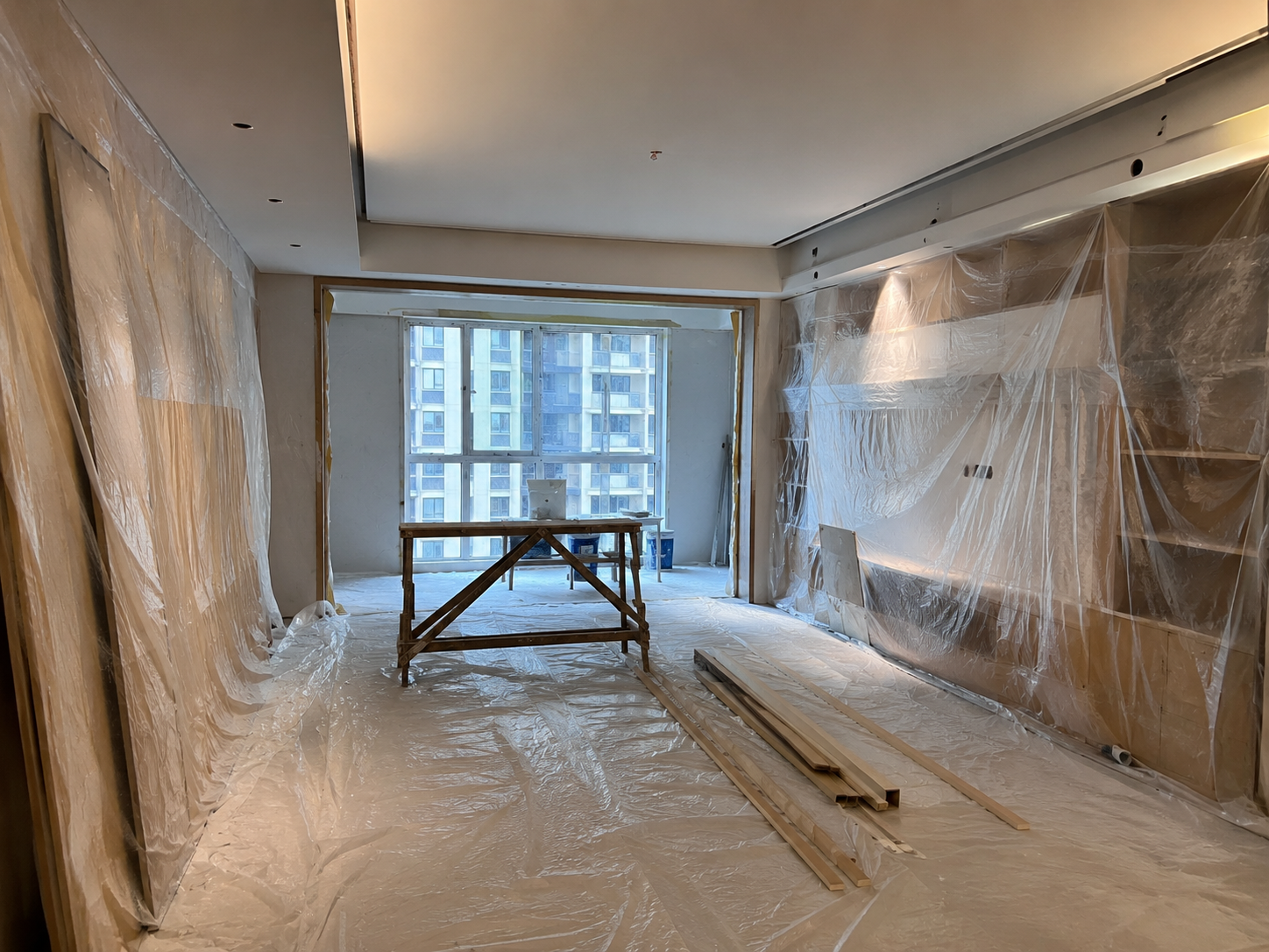 建筑施工临时覆盖