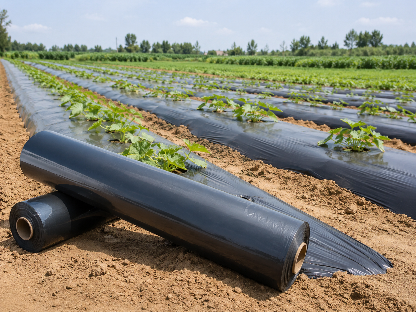 PE mulch film roll for agricultural planting